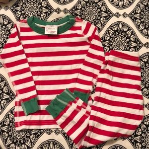 Hanna Anderson Striped long johns